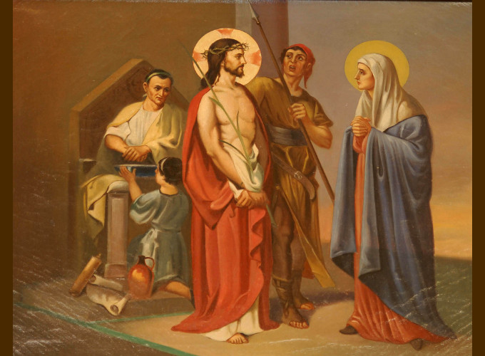 La Vía Dolorosa: Jesús es condenado a muerte